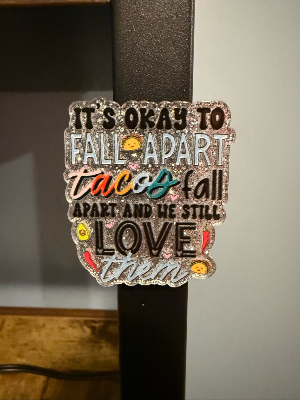 Taco Love Acrylic Magnet
